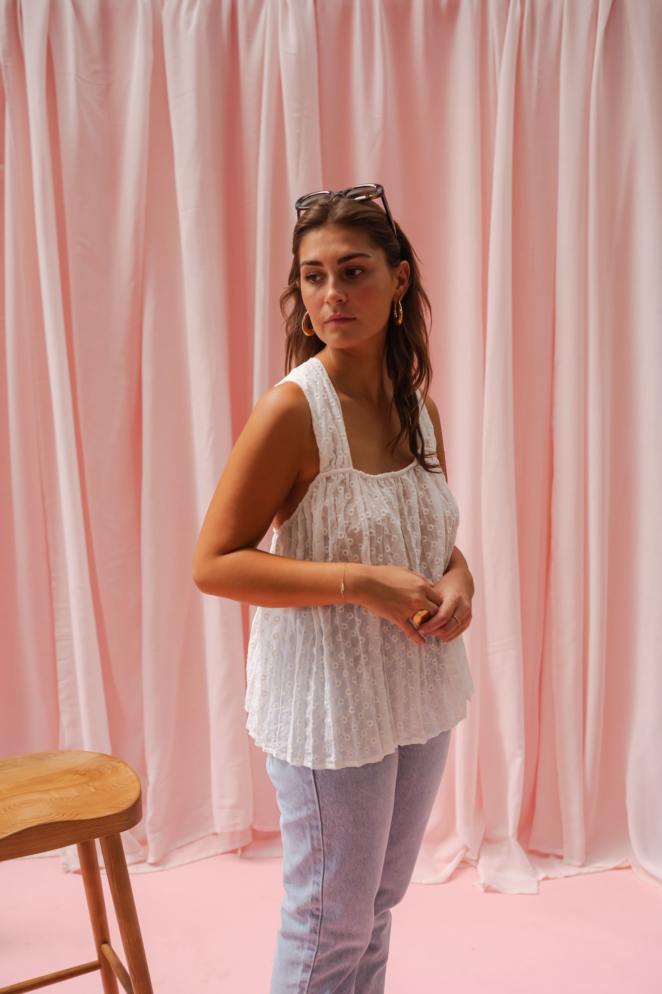 Haut Tosca blanc
