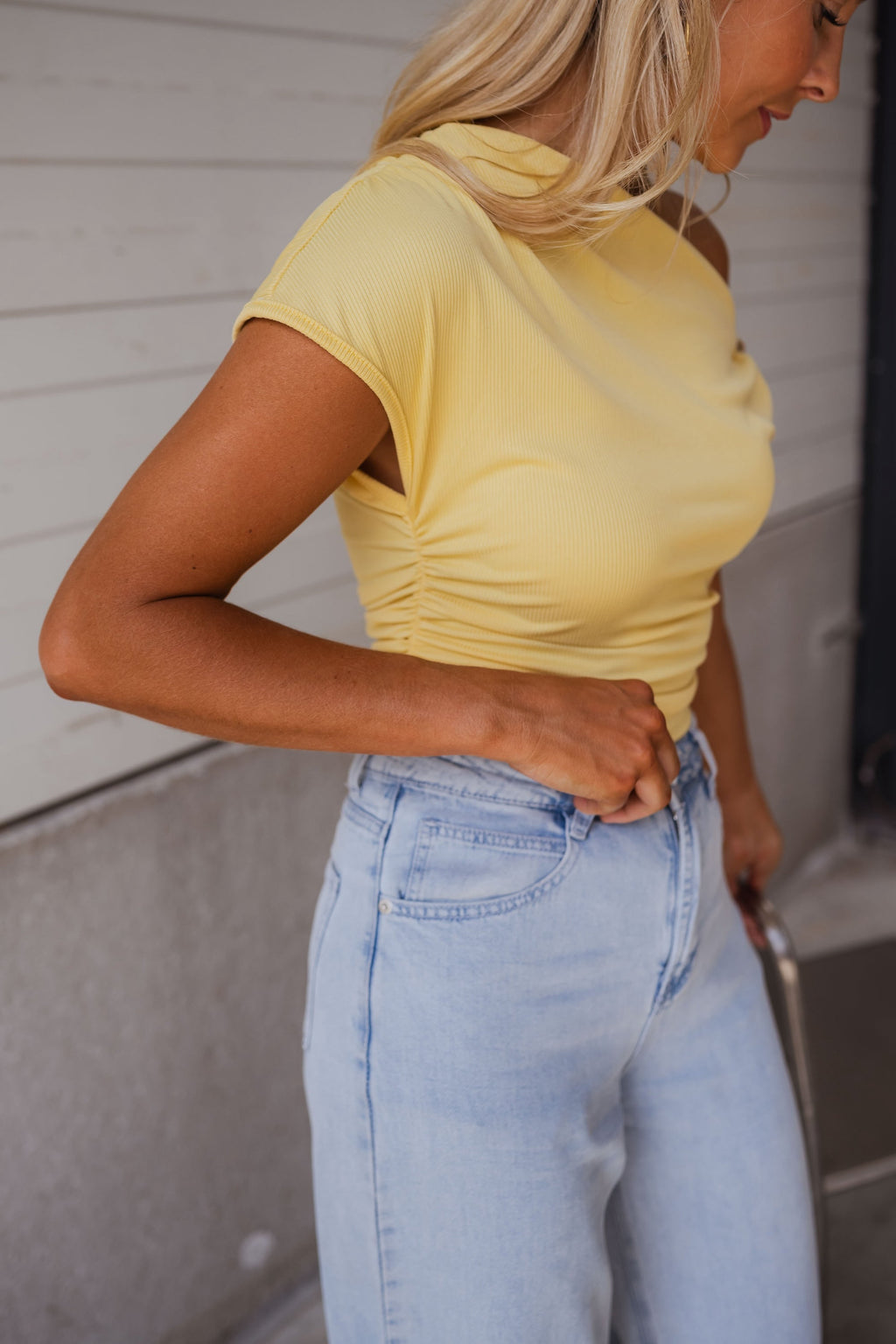 T-shirt Adao jaune