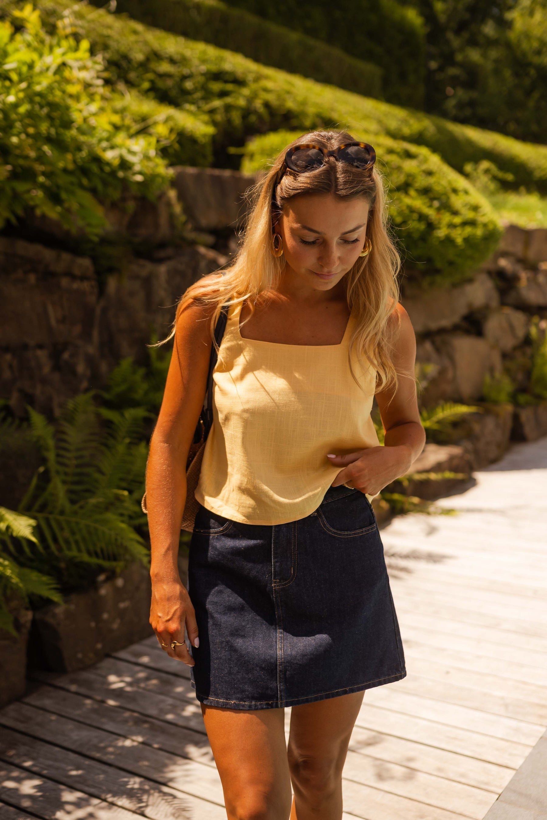 Haut Annie jaune