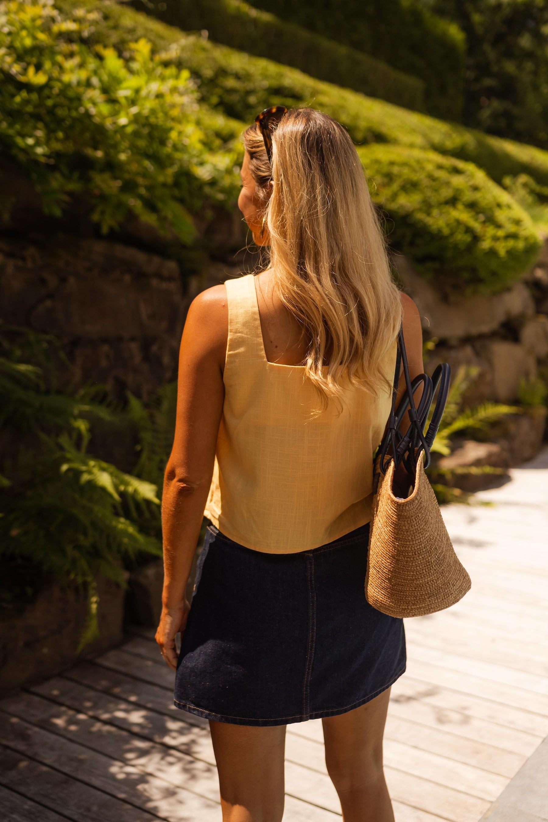 Haut Annie jaune