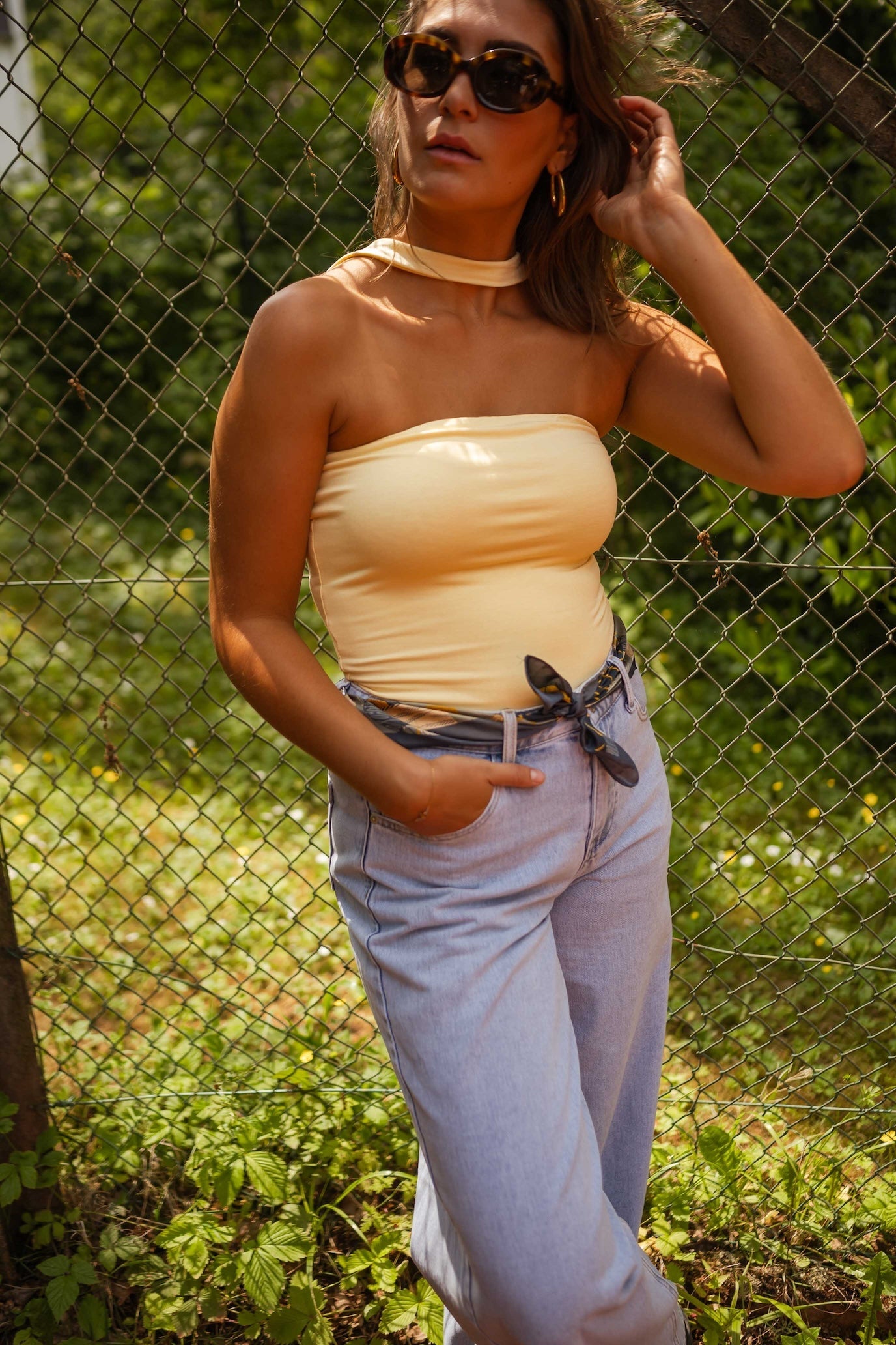 Haut Calie jaune