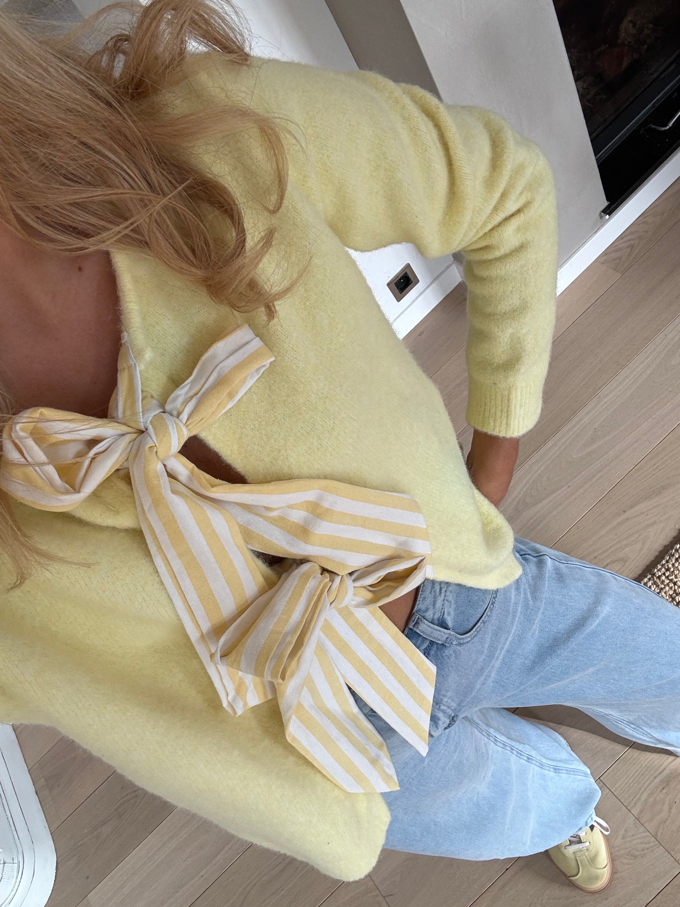 Pull Fanely jaune