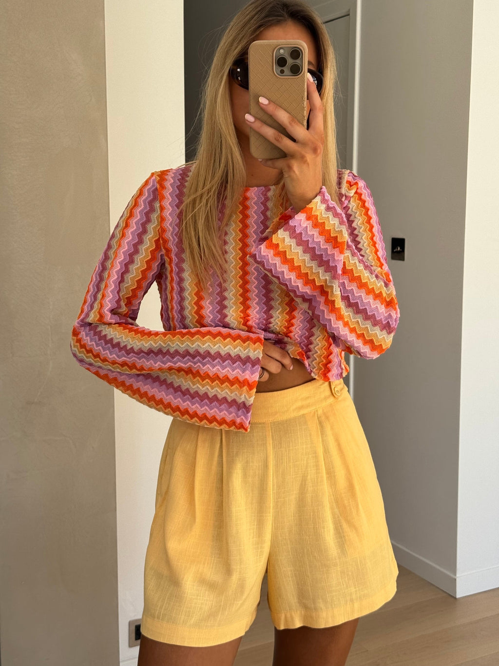 Short Lison jaune