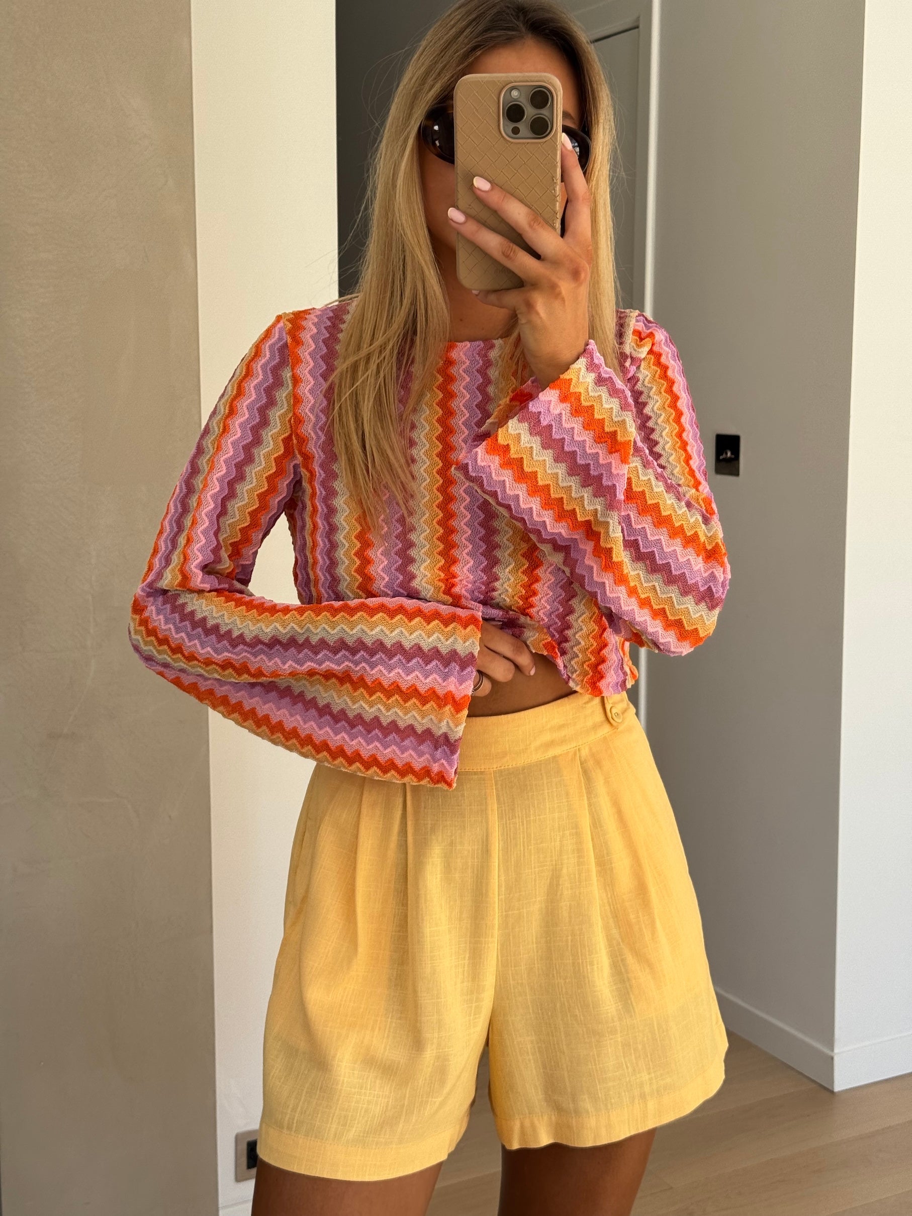 Short Lison jaune
