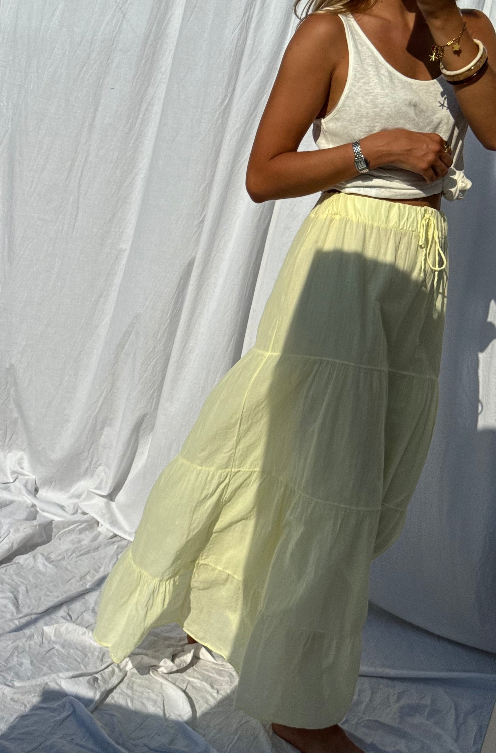 Jupe Madel jaune