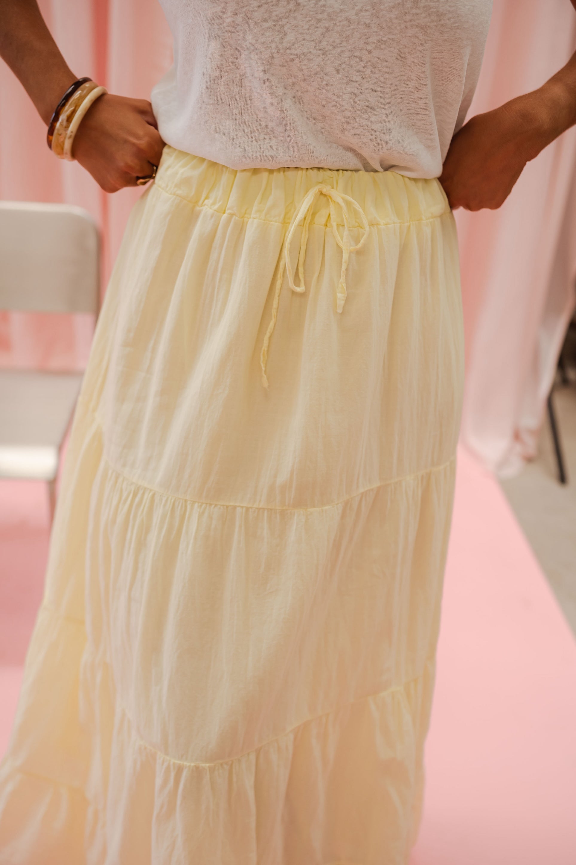 Jupe Madel jaune