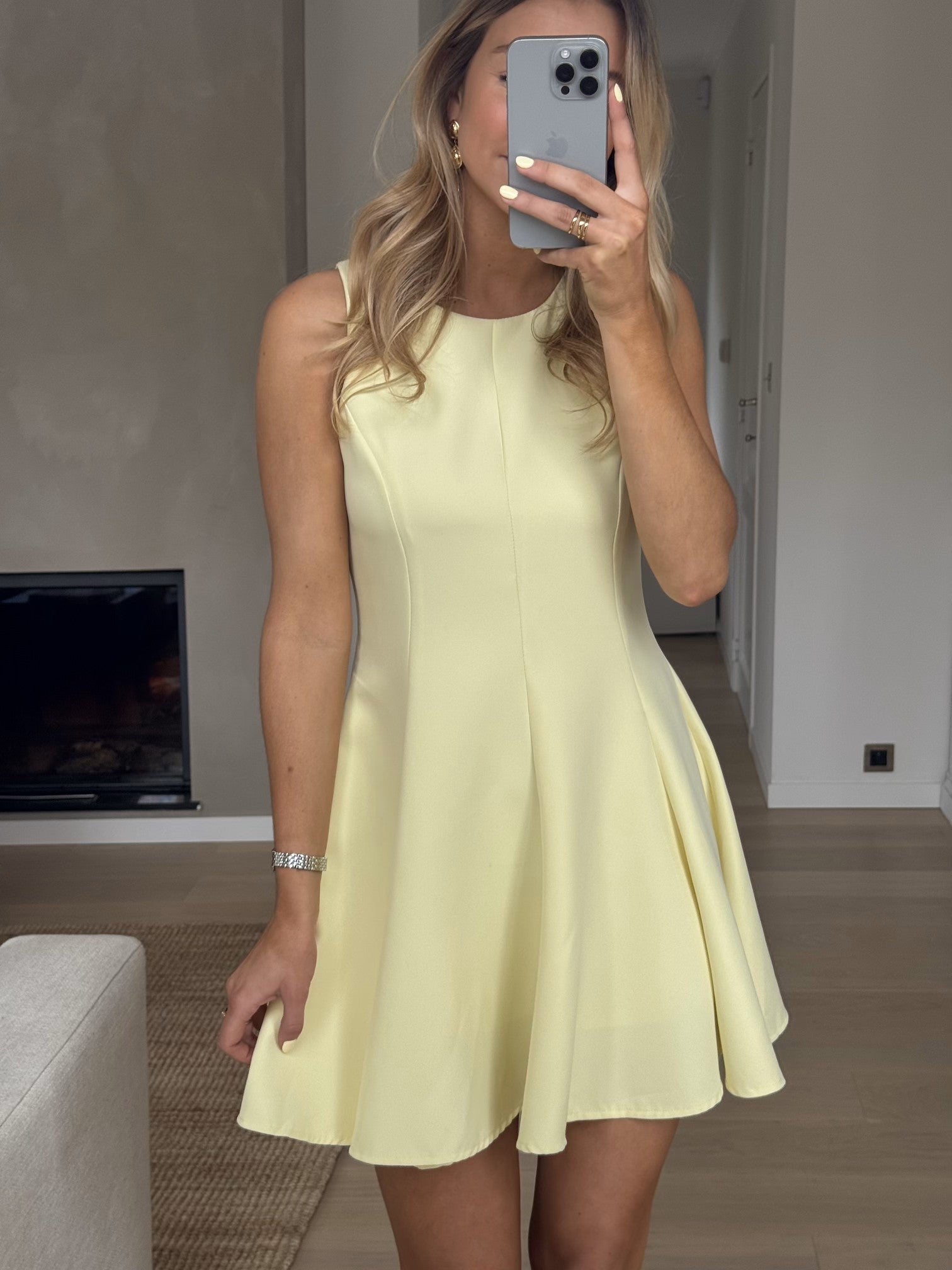 Robe Melissa jaune