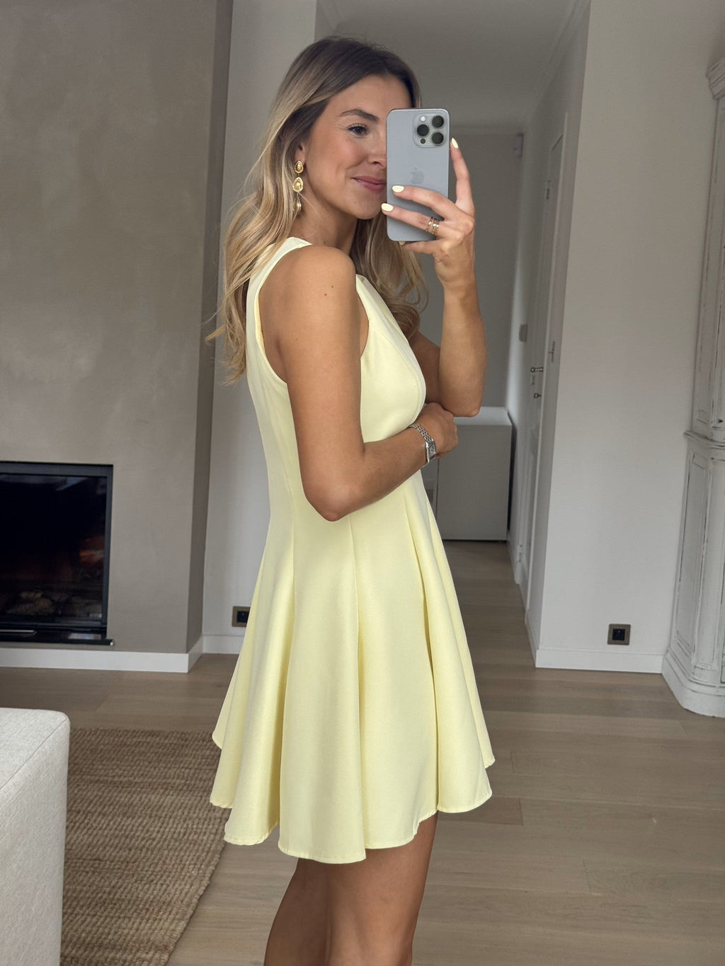Robe Melissa jaune