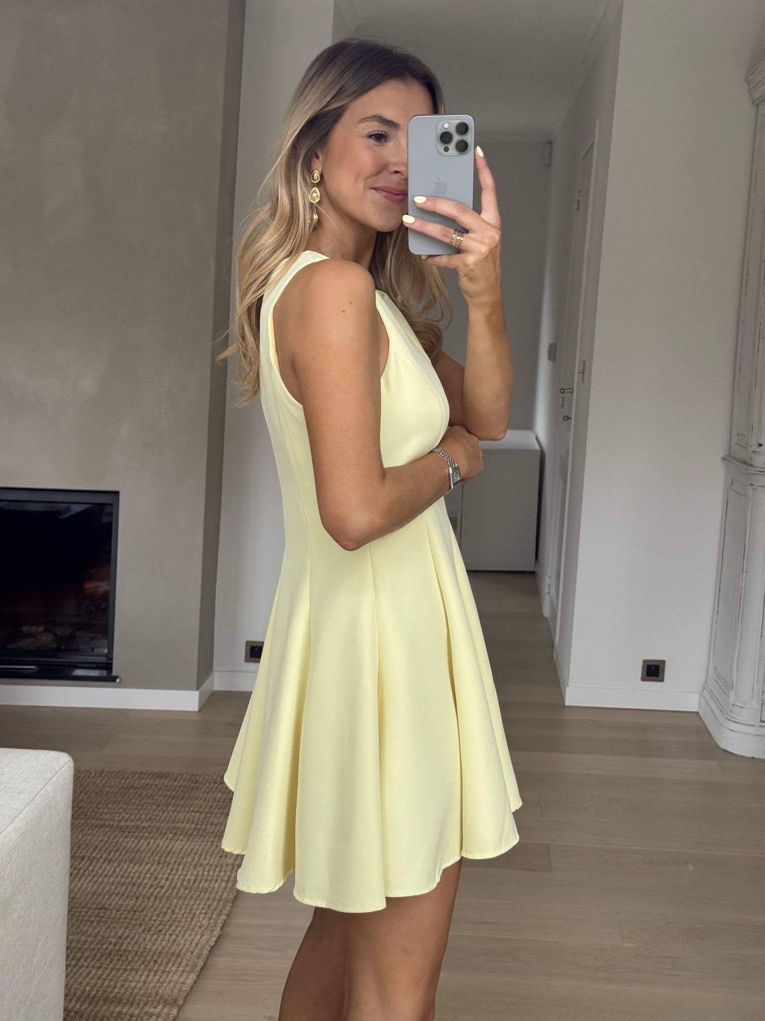 Robe Melissa jaune