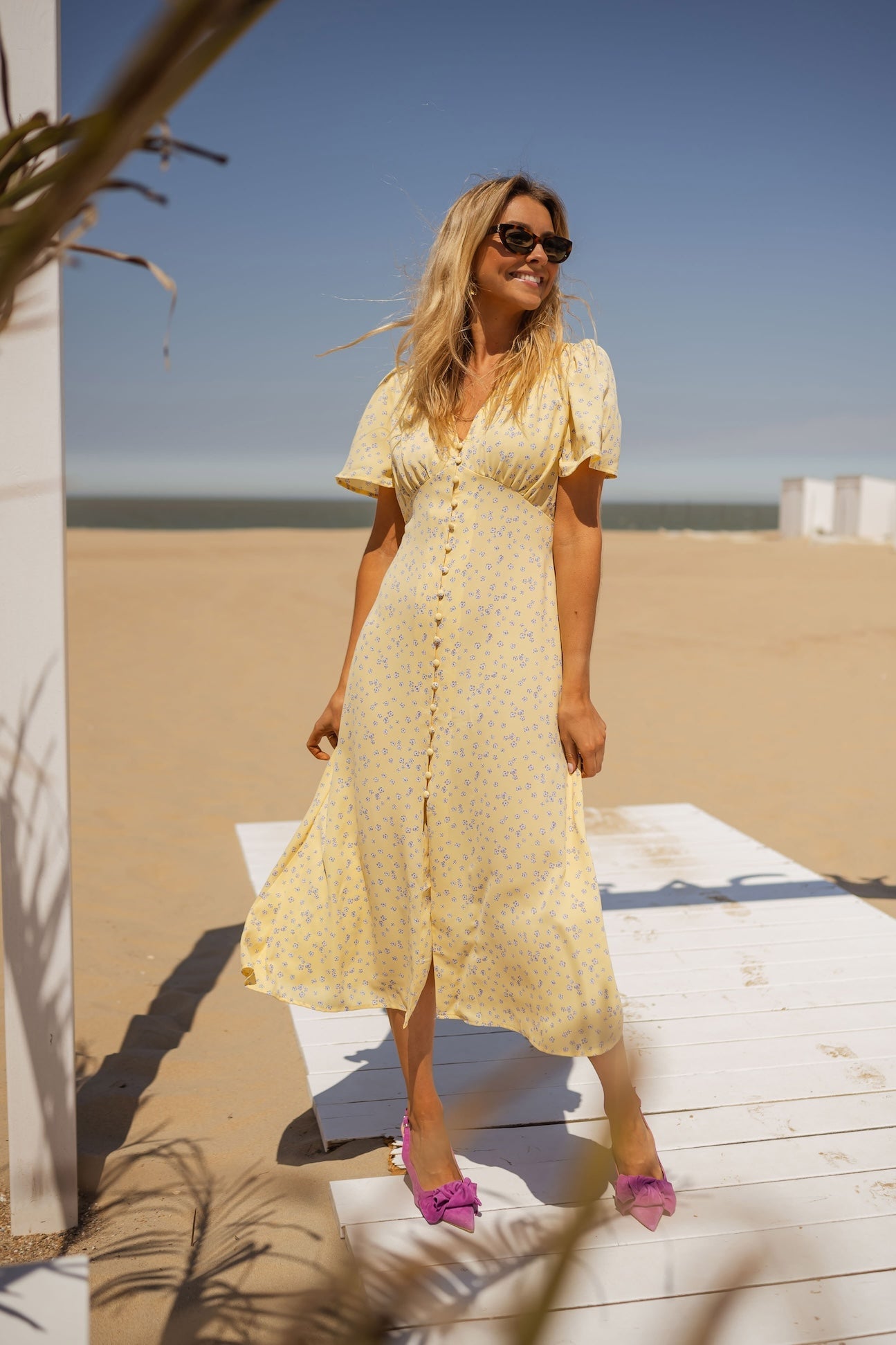 Robe Sutton jaune